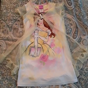5t Disney Belle nightgown